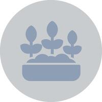 Gardening Creative Icon Design vector