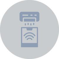 Smart Cooler Creative Icon Design vector