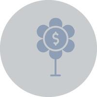 Money Growth Creative Icon Design vector
