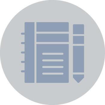 Diary Study Creative Icon Design vector
