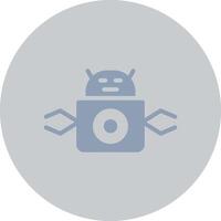 Robot Creative Icon Design vector