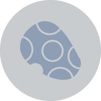 Asteroid Creative Icon Design vector