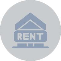 Rent Creative Icon Design vector