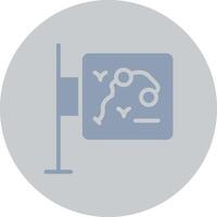 Map Creative Icon Design vector