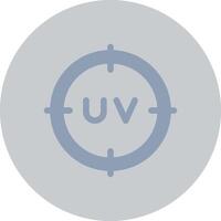 Uv Creative Icon Design vector