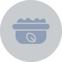 Garlic Creative Icon Design vector