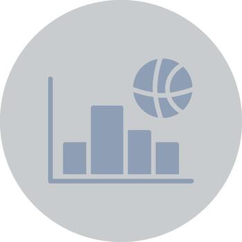 Bars Creative Icon Design vector