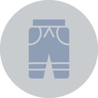 Ski Pant Creative Icon Design vector