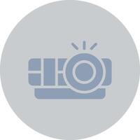 Projector Creative Icon Design vector