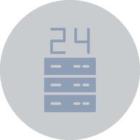 Data Center Creative Icon Design vector