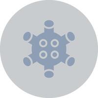 Virus Creative Icon Design vector