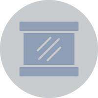 Mirror Creative Icon Design vector