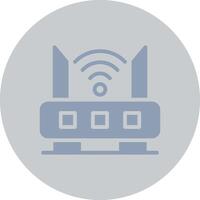 Router Creative Icon Design vector