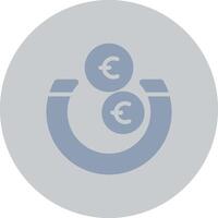 Money Attraction Creative Icon Design vector