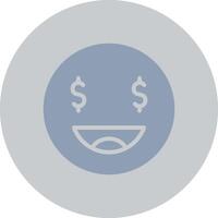 Greedy Creative Icon Design vector