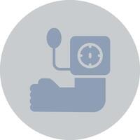Blood Pressure Creative Icon Design vector