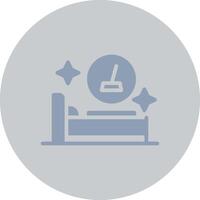Airbnb Cleaning Creative Icon Design vector