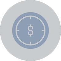 Money Hour Creative Icon Design vector