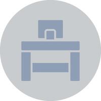 Desk Creative Icon Design vector