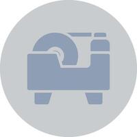 Tape Dispenser Creative Icon Design vector