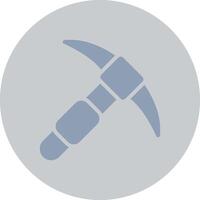 Pickaxe Creative Icon Design vector