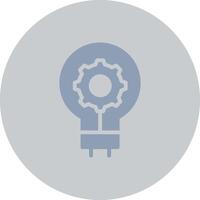 Idea Generation Creative Icon Design vector