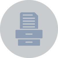 Project Inbox Creative Icon Design vector