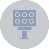 Light Creative Icon Design vector