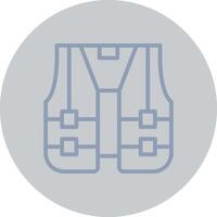 High Visibility Vest Creative Icon Design vector