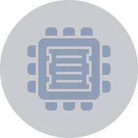 diseño de icono creativo del procesador vector
