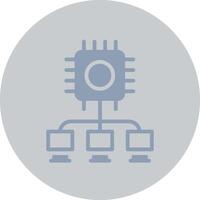 Intelligent Control Creative Icon Design vector