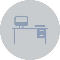 Desk Creative Icon Design vector