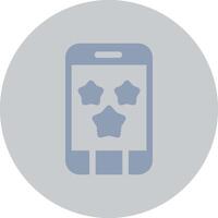 Mobile Phone Creative Icon Design vector