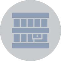 Jail Creative Icon Design vector
