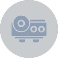 Projector Creative Icon Design vector