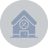 Home Office Tax Deduction Creative Icon Design vector