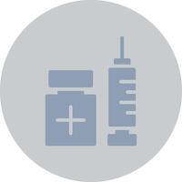 Vaccination Creative Icon Design vector