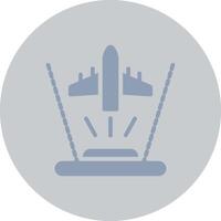 Ar Flight Training Creative Icon Design vector