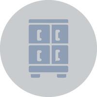 Office Locker Creative Icon Design vector