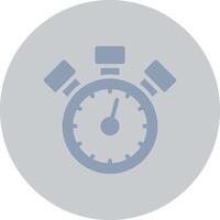 Stopwatch Creative Icon Design vector