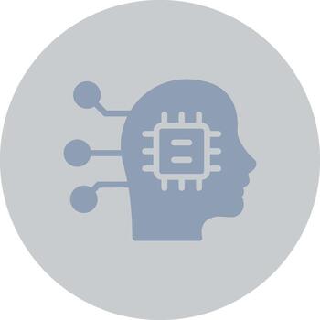 Machine Perception Creative Icon Design vector