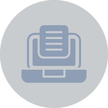 Data Entry Creative Icon Design vector