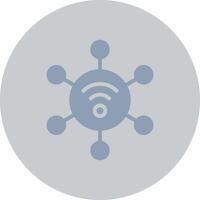 Internet of Things Creative Icon Design vector