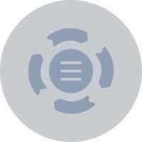 Circle Arrow Process Creative Icon Design vector
