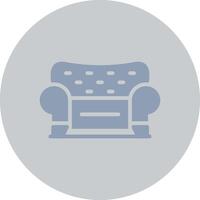 Sofa Creative Icon Design vector