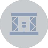 Stage Creative Icon Design vector