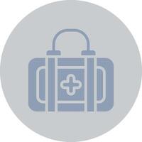 First Aid Kit Creative Icon Design vector