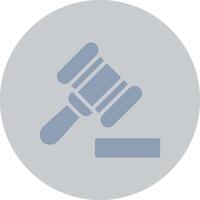 Gavel Creative Icon Design vector