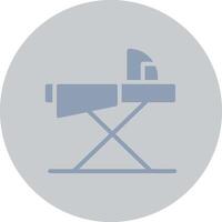 Ironing Creative Icon Design vector