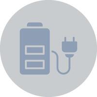 Charging Creative Icon Design vector